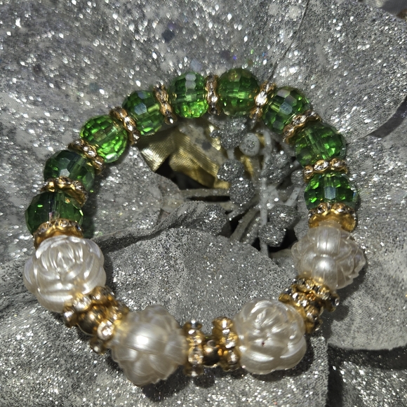 Fashion Jewelry I Jade I Fire Fly Pebble I Bracelet - Picture 6 of 6